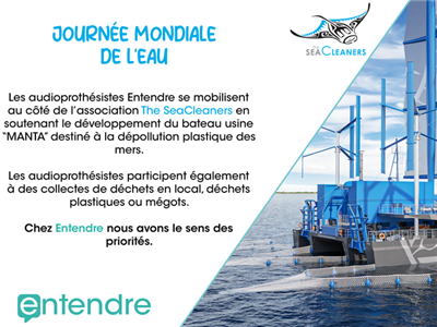 Entendre soutient l’ONG The SeaCleaners ! 